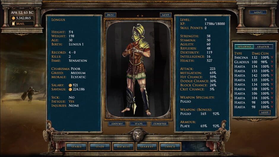 Скриншот 2 из Age of Gladiators