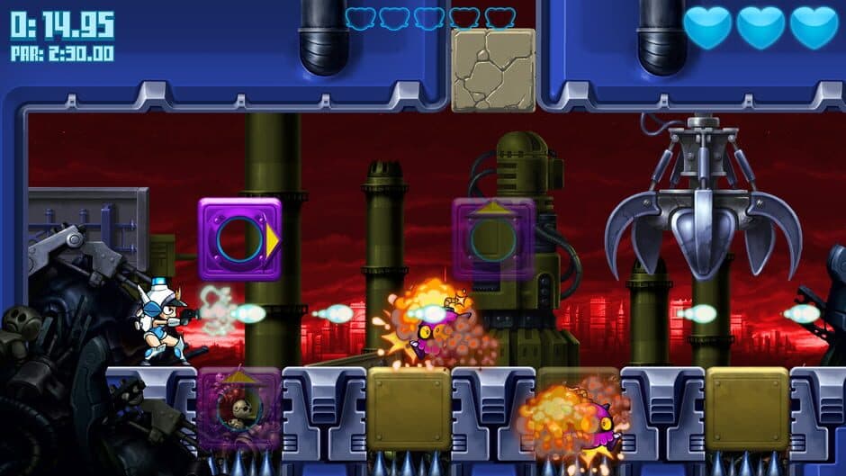 Скриншот 4 из Mighty Switch Force! Hyper Drive Edition