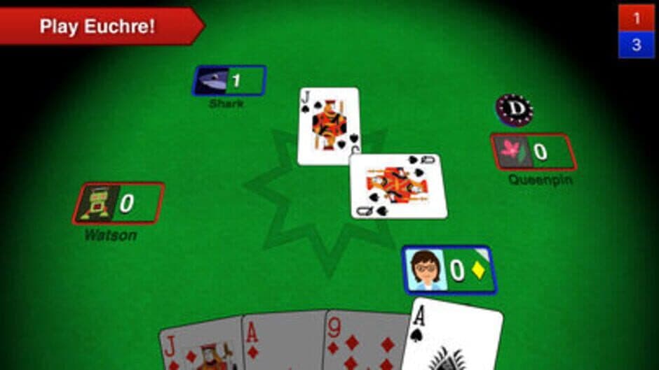 Скриншот 4 из Euchre 3D Pro