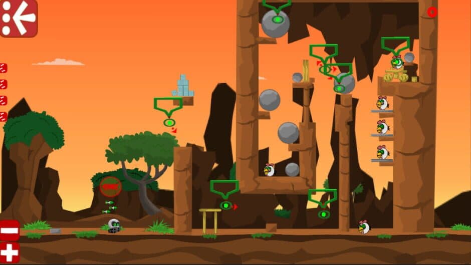 Скриншот 2 из Robot vs Birds Zombies