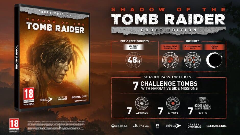 Скриншот 1 из Shadow of the Tomb Raider: Croft Edition