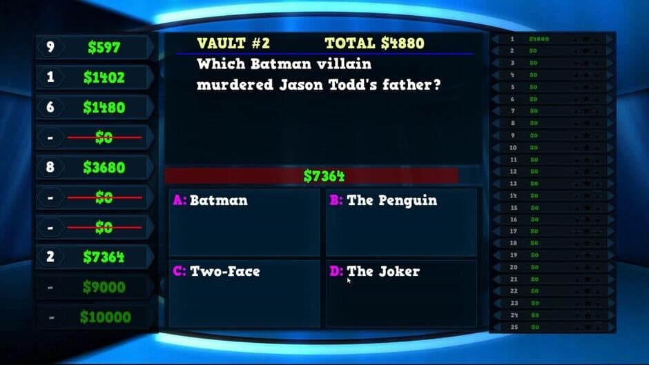 Скриншот 4 из Trivia Vault: Super Heroes Trivia