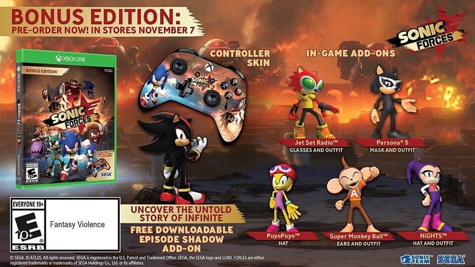 Скриншот 1 из Sonic Forces: Bonus Edition