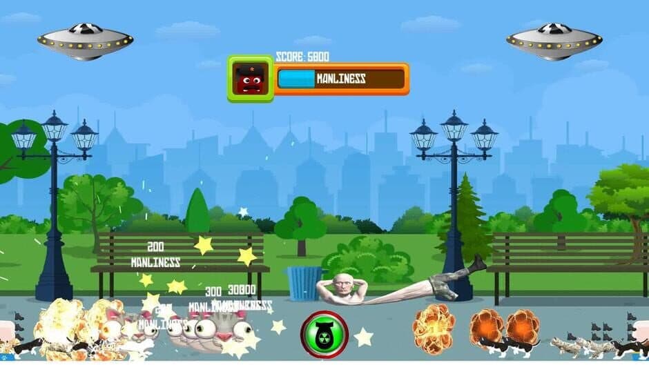Скриншот 2 из Kicking Kittens: Putin Saves the World
