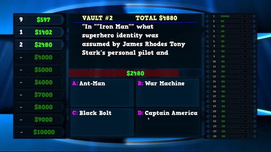Скриншот 5 из Trivia Vault: Super Heroes Trivia