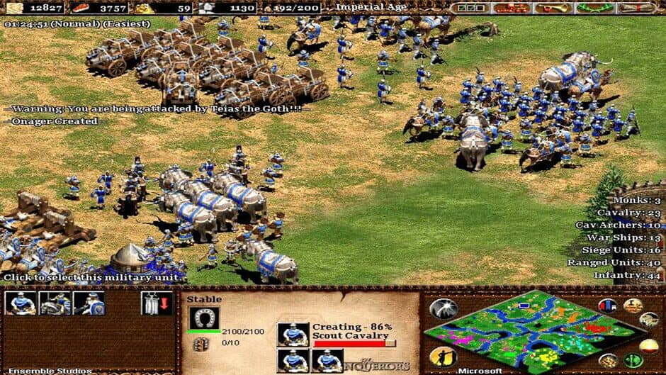 Скриншот 1 из Age of Empires II: The Conquerors