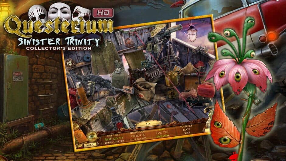 Скриншот 5 из Questerium: Sinister Trinity HD - Collector's Edition