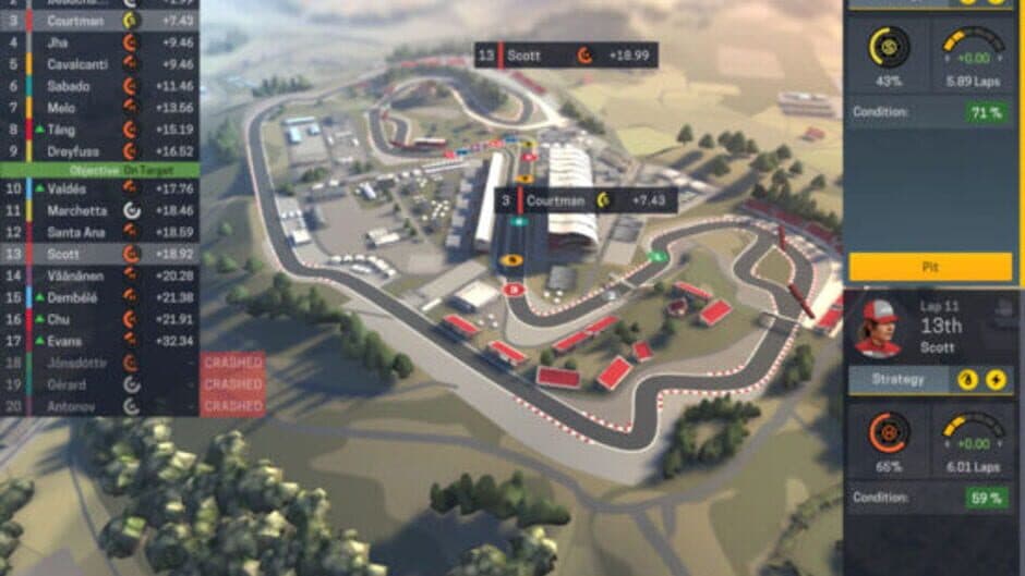 Скриншот 1 из Motorsport Manager Mobile 2