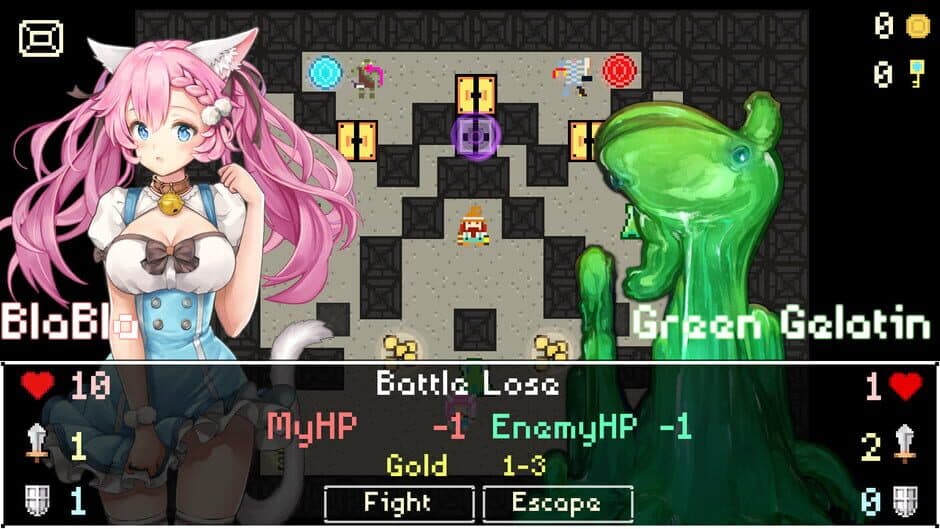 Скриншот 7 из Neko Dungeon