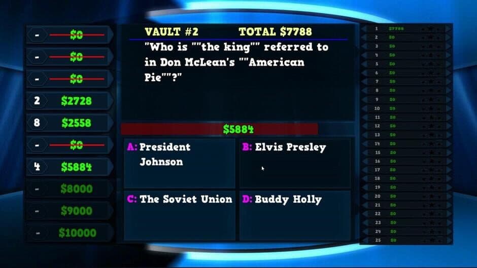 Скриншот 4 из Trivia Vault: Classic Rock Trivia