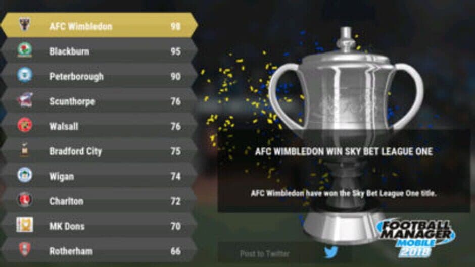 Скриншот 2 из Football Manager Mobile 2018