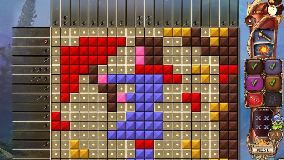 Скриншот 3 из Fantasy Mosaics 19: Edge of the World