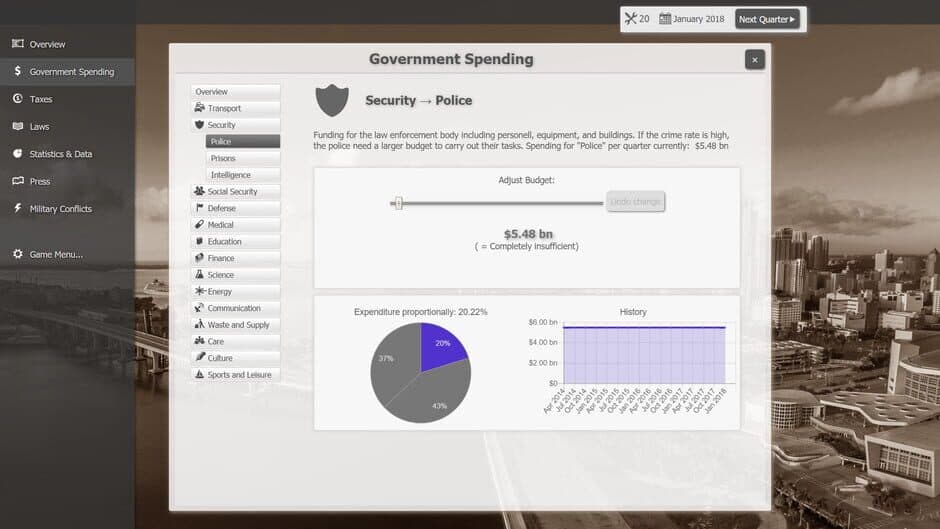 Скриншот 1 из Government Simulator
