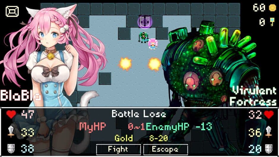 Скриншот 12 из Neko Dungeon