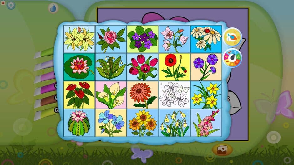 Скриншот 2 из Color by Numbers - Flowers