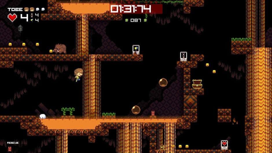 Скриншот 1 из Tobe's Vertical Adventure