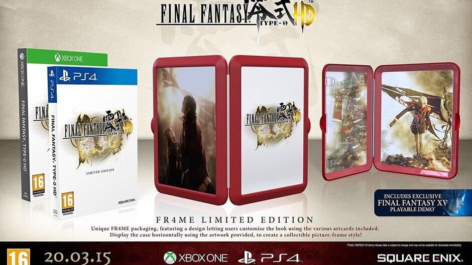 Скриншот 1 из Final Fantasy Type-0 HD: Fr4me Limited Edition