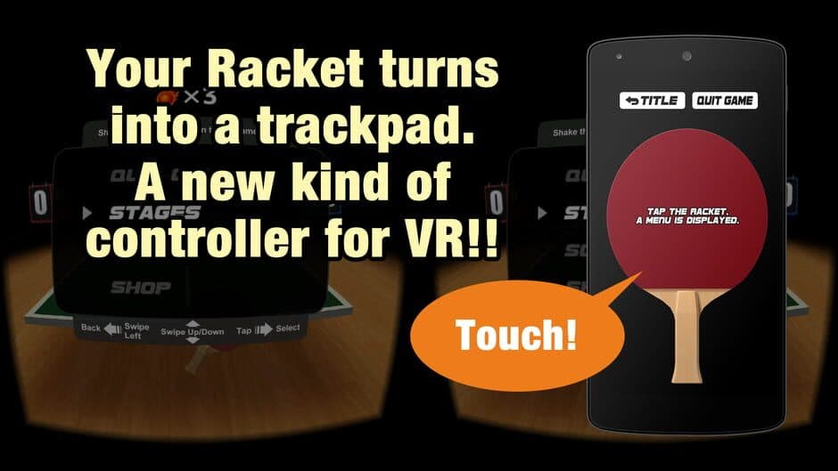 Скриншот 3 из VR Swing Table Tennis Oculus
