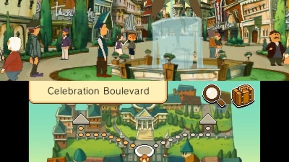 Скриншот 4 из Professor Layton and the Miracle Mask