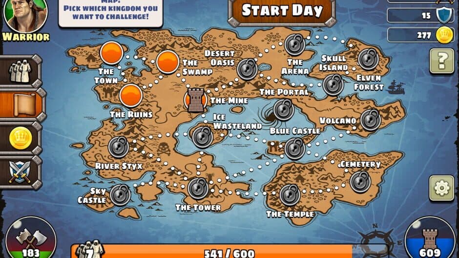 Скриншот 1 из Age of Castles: Warlords