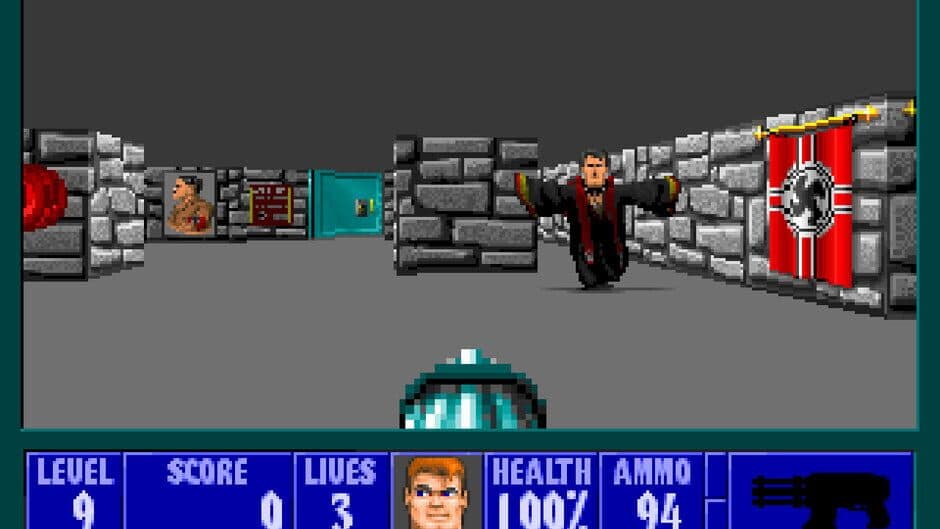 Скриншот 1 из Wolfenstein 3D