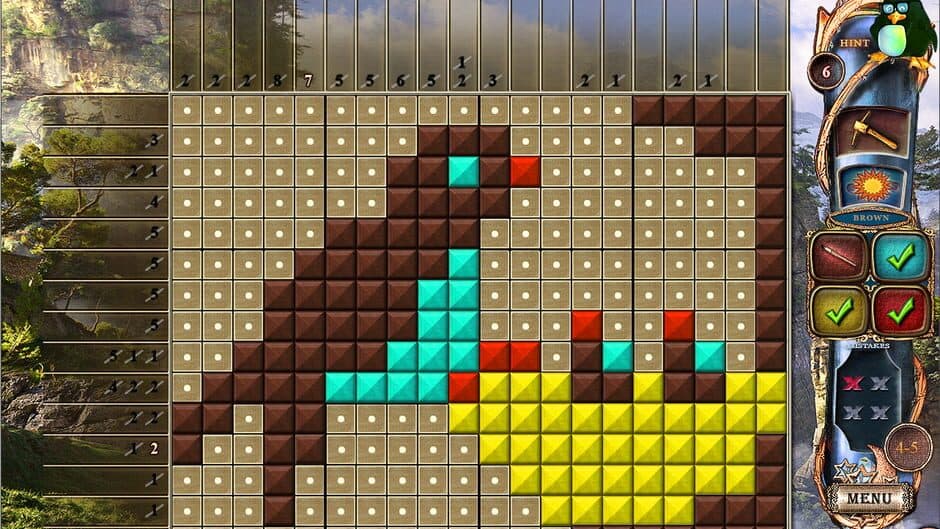 Скриншот 4 из Fantasy Mosaics 15: Ancient Land
