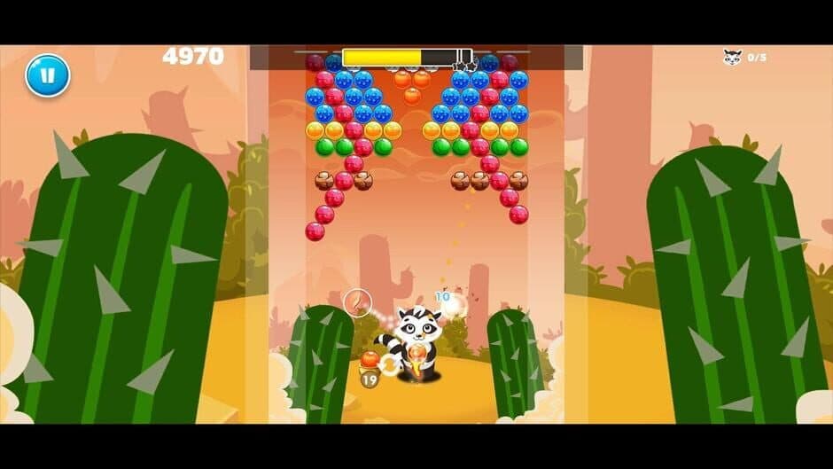 Скриншот 3 из Raccoon Hero: Among the Cacti