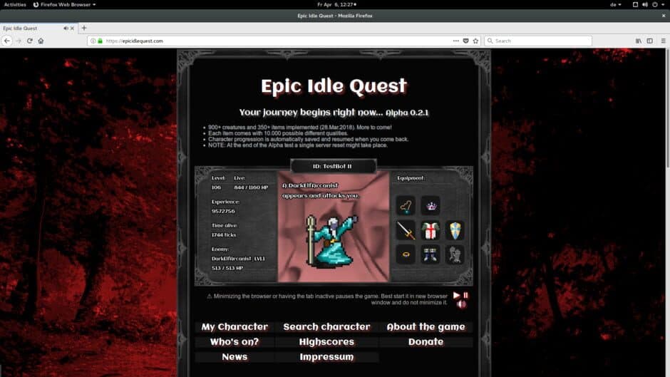 Скриншот 3 из Epic Idle Quest
