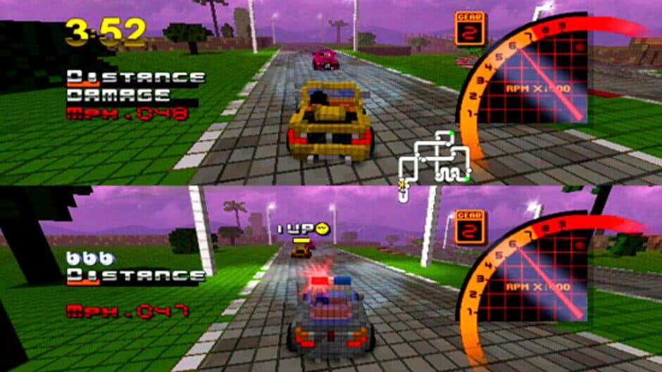 Скриншот 4 из 3D Pixel Racing