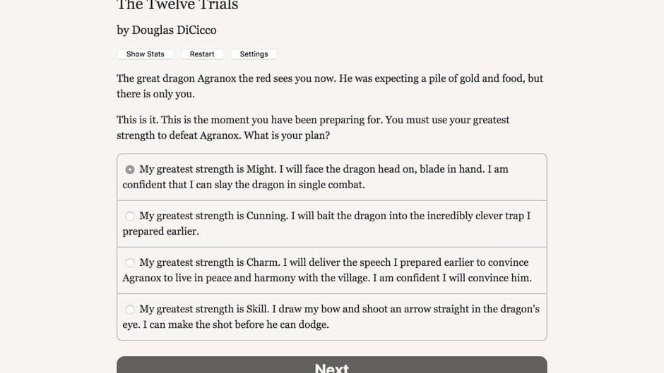 Скриншот 1 из The Twelve Trials