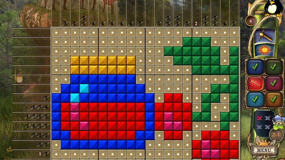Скриншот 1 из Fantasy Mosaics 23: Magic Forest