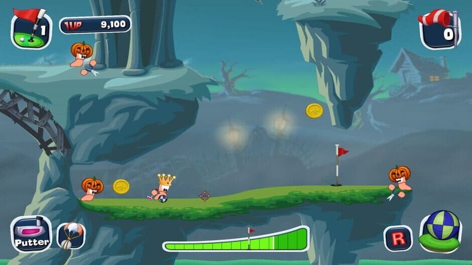 Скриншот 1 из Worms Crazy Golf