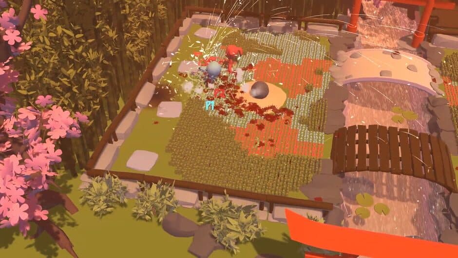 Скриншот 1 из Lethal Lawns: Competitive Mowing Bloodsport