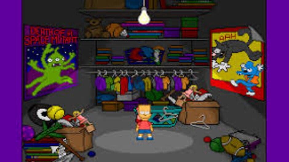 Скриншот 6 из The Simpsons: Bart's House of Weirdness
