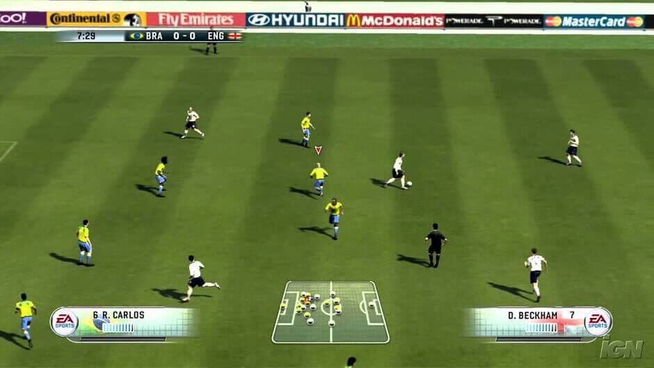 Скриншот 1 из FIFA 06: Road to FIFA World Cup