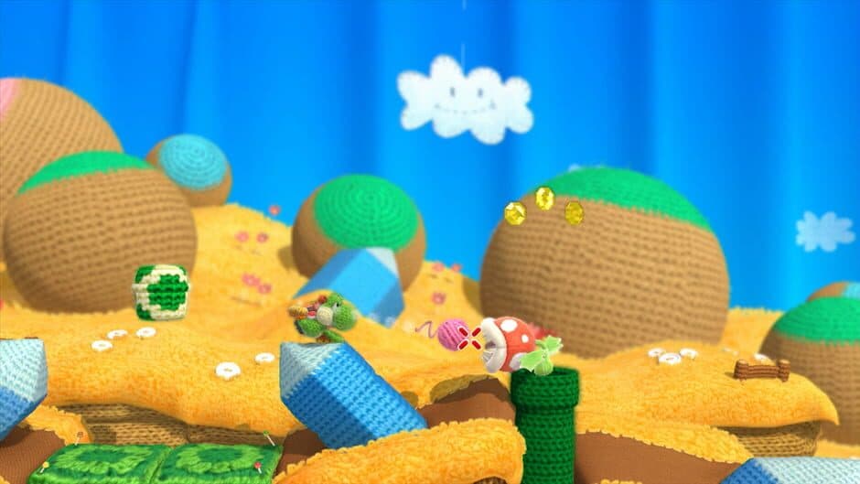 Скриншот 3 из Yoshi's Woolly World