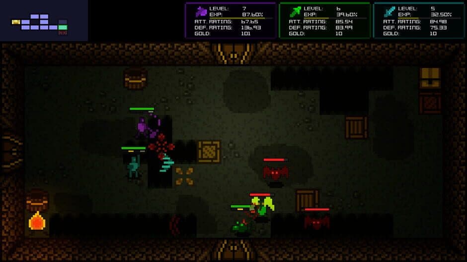 Скриншот 3 из Legends of Pixelia
