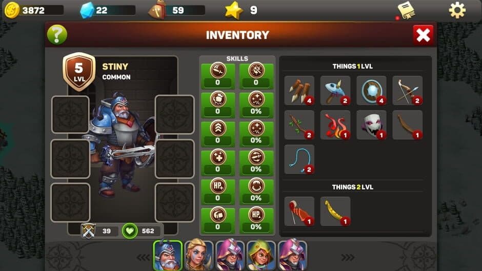 Скриншот 1 из Hero Rush: Mad King