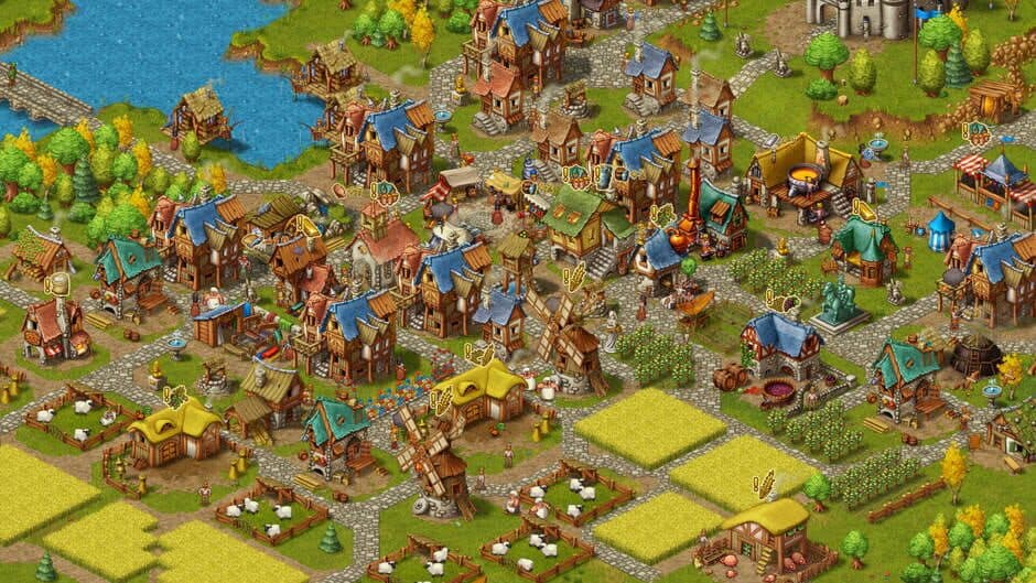 Скриншот 1 из Townsmen
