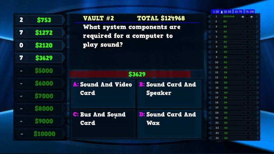 Скриншот 3 из Trivia Vault: Technology Trivia Deluxe