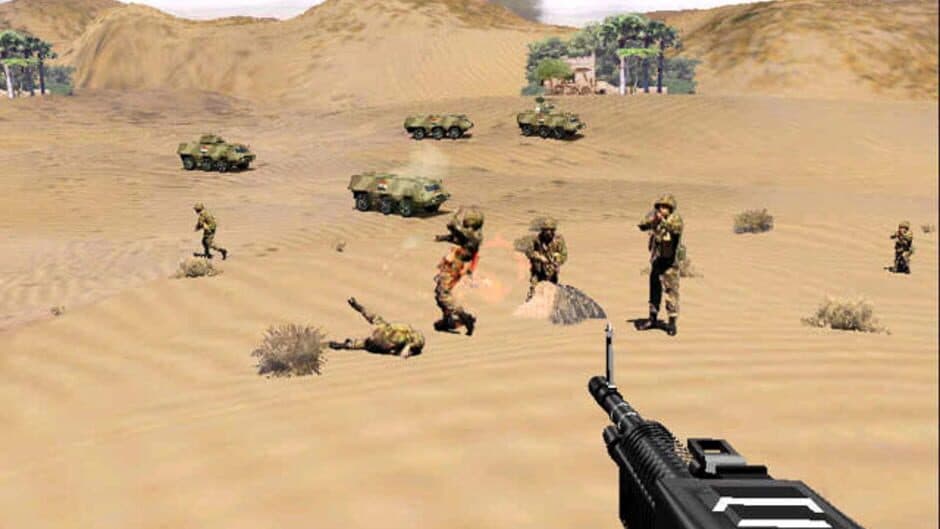Скриншот 1 из Beach Head: Desert War