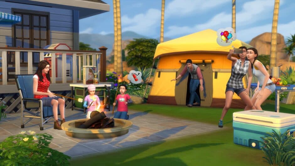 Скриншот 1 из The Sims 4: Outdoor Retreat
