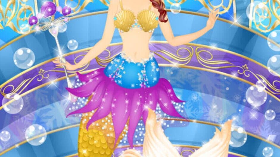 Скриншот 9 из Ice Princess Mermaid Salon: Girls Makeover Games