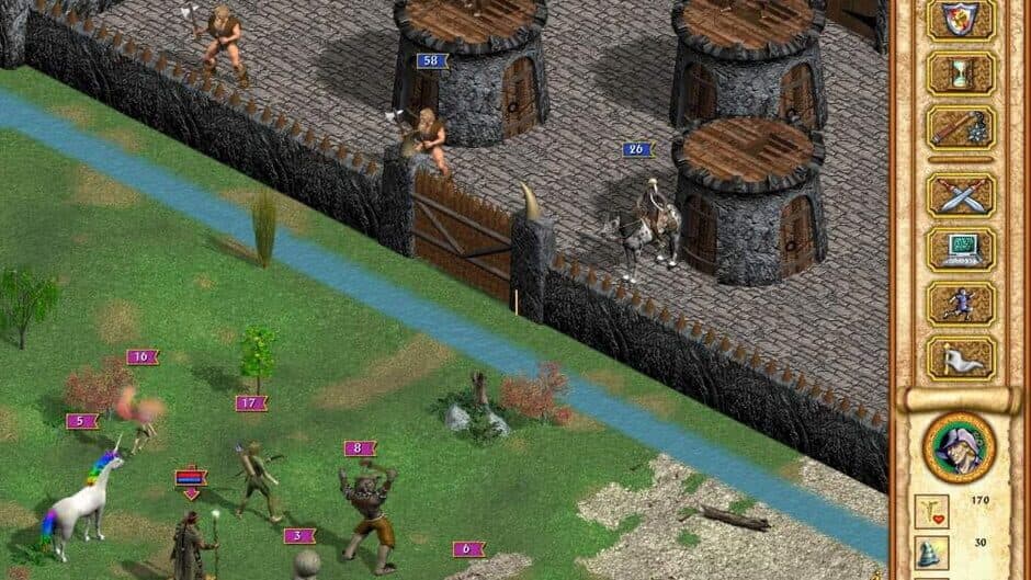 Скриншот 1 из Heroes of Might and Magic IV
