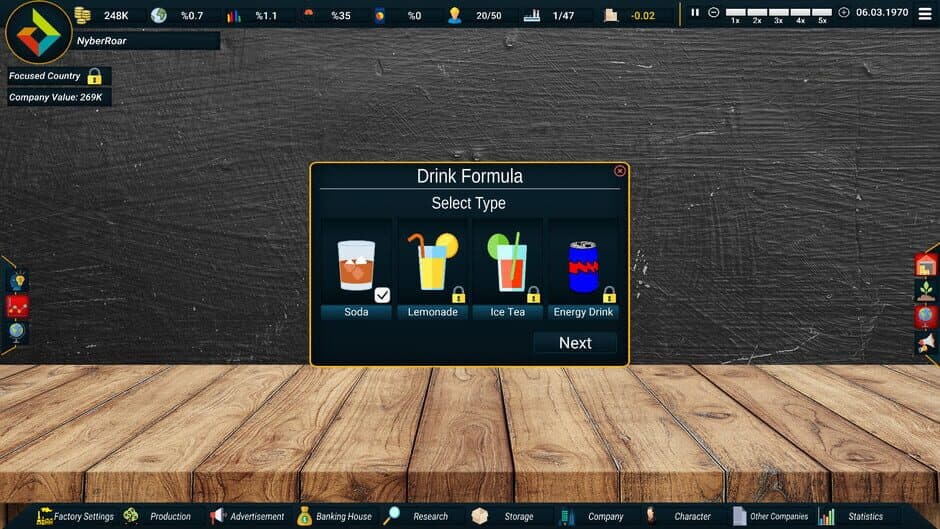 Скриншот 2 из Drink Pro Tycoon