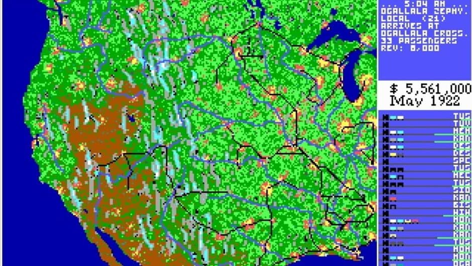 Скриншот 2 из Sid Meier's Railroad Tycoon
