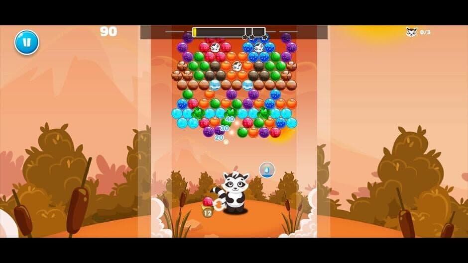 Скриншот 4 из Raccoon Hero: Monkey Business