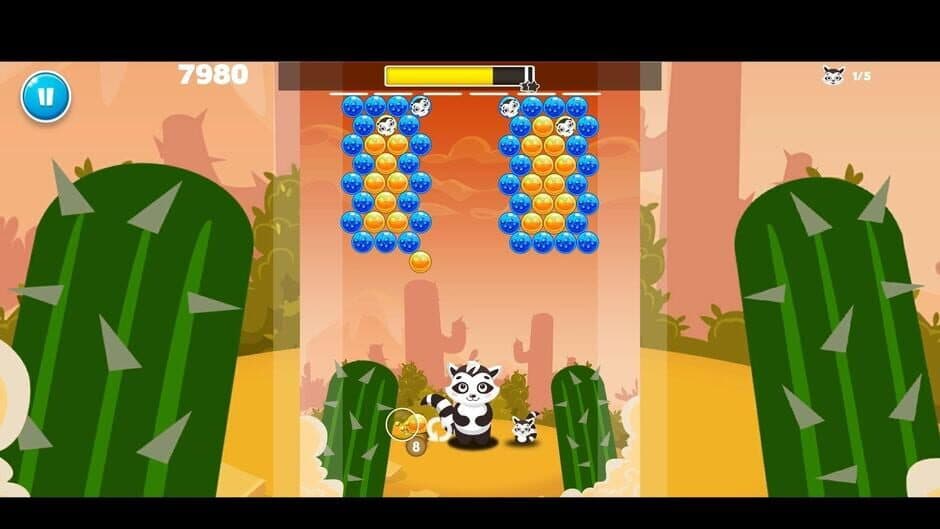 Скриншот 1 из Raccoon Hero: Among the Cacti