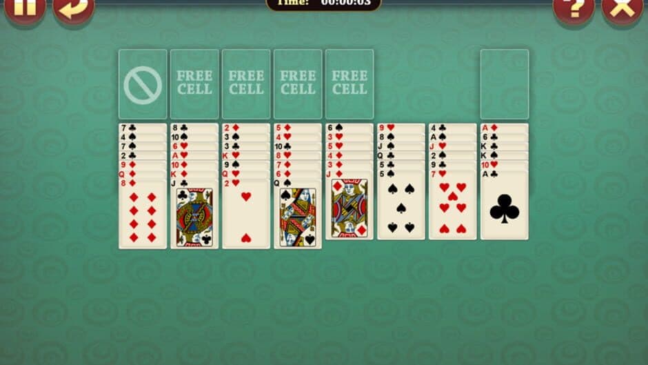 Скриншот 2 из Lucky Spider Solitaire