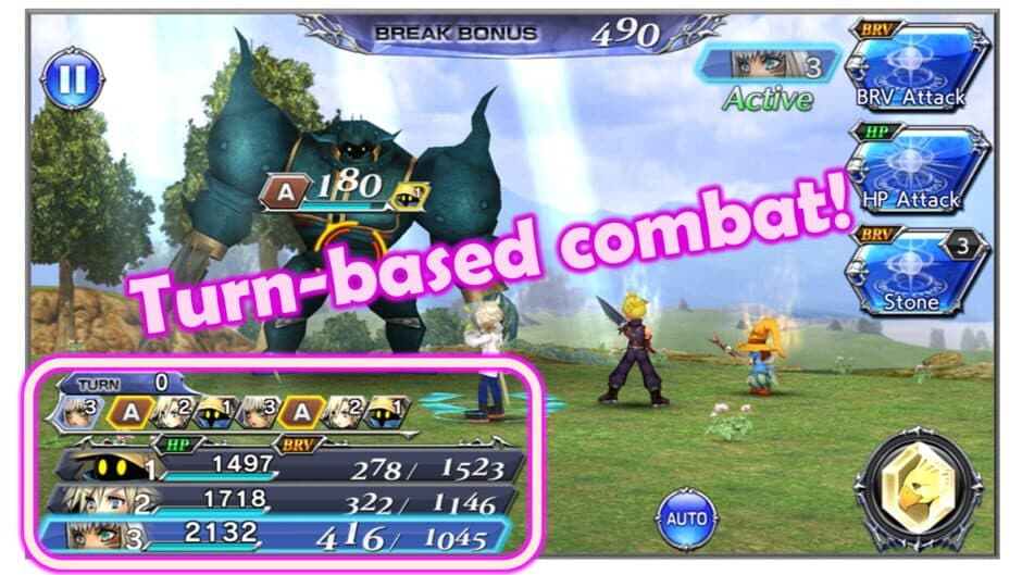 Скриншот 1 из Dissidia Final Fantasy Opera Omnia